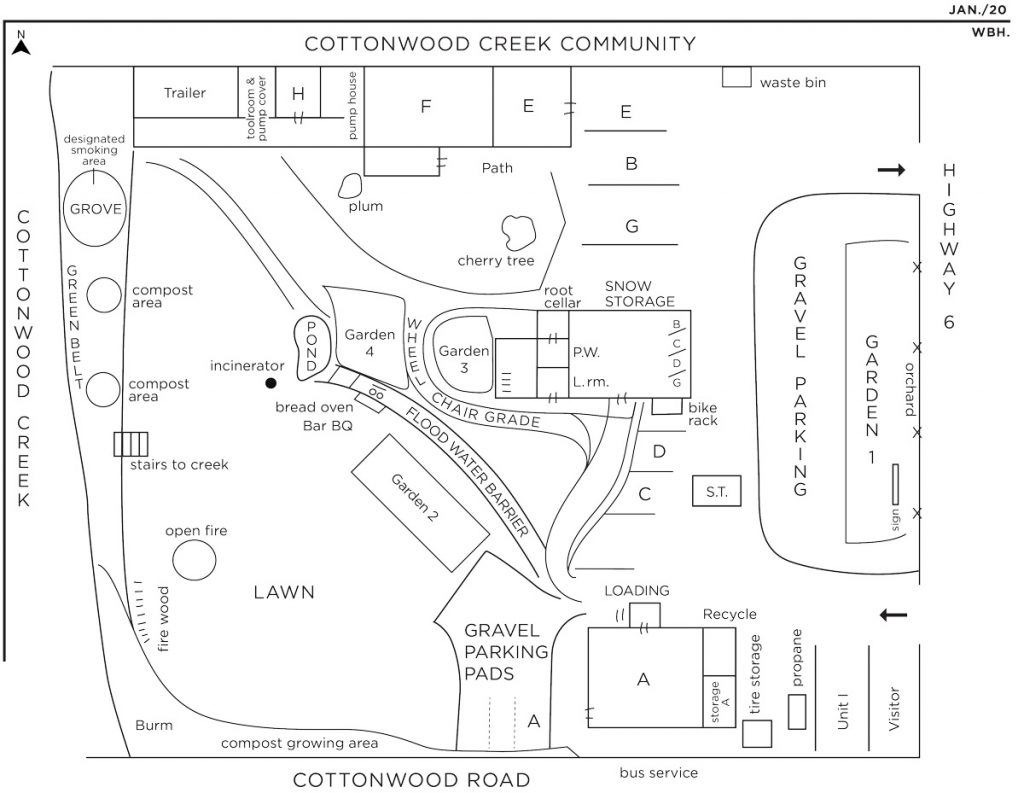 Cottonwood Creek Community Map – Cottonwood Creek Community