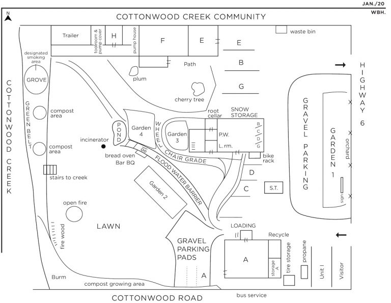 Cottonwood Creek Community Map – Cottonwood Creek Community